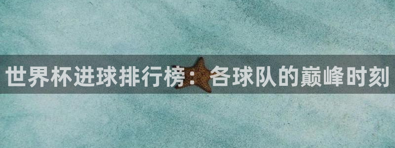 世界杯葡萄牙赛程：世界杯进球排行榜：各球队的巅峰时刻